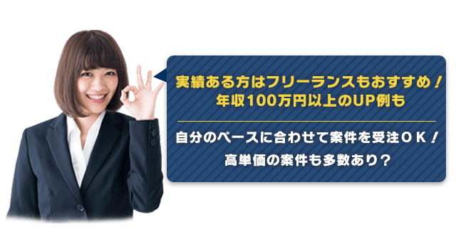 フリーランスでも稼げる！おすすめのサイトはこちら 自分のペースに合わせて案件を受注ＯＫ！高単価の案件も多数あり？