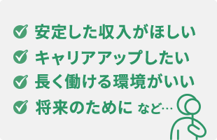 なりたい理由
